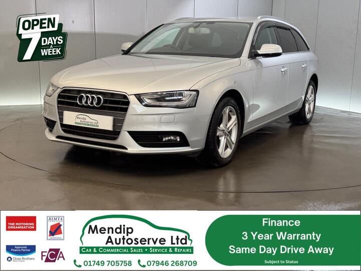 Audi A4 Avant 2.0 TFSI SE Estate 5dr Petrol Multitronic Euro 5 (s/s) (211 Ps) Audi A4 Avant 2.0 TFSI SE Estate 5dr Petrol Multitronic Euro 5 (s/s) (211 Ps)