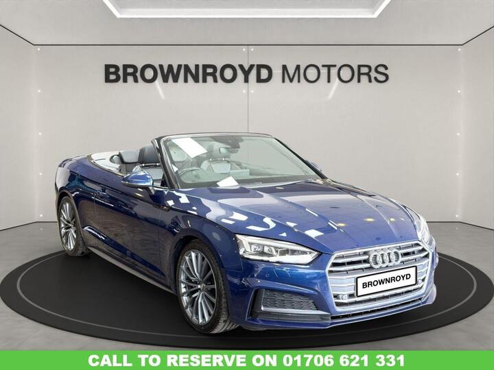 Audi A5 CABRIOLET 2.0 TDI S Line S Tronic Euro 6 (s/s) 2dr