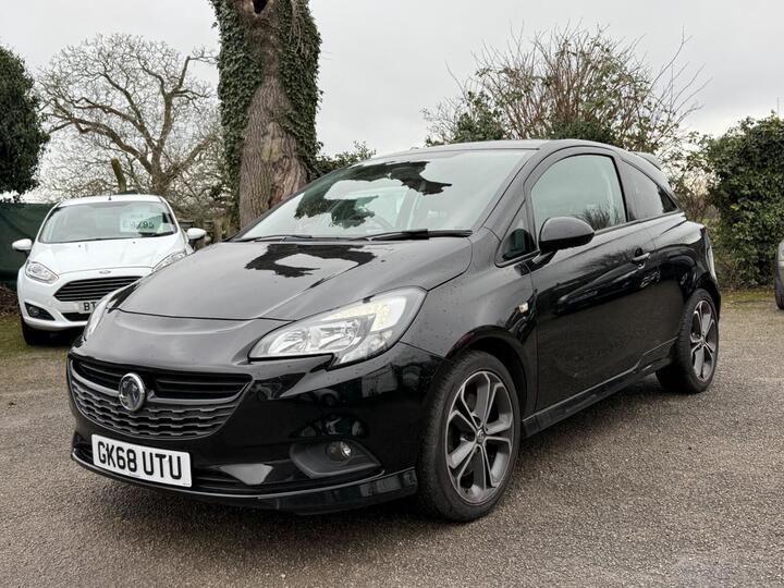 Vauxhall Corsa 1.4i Turbo Black Edition Euro 6 (s/s) 3dr Vauxhall Corsa 1.4i Turbo Black Edition Euro 6 (s/s) 3dr