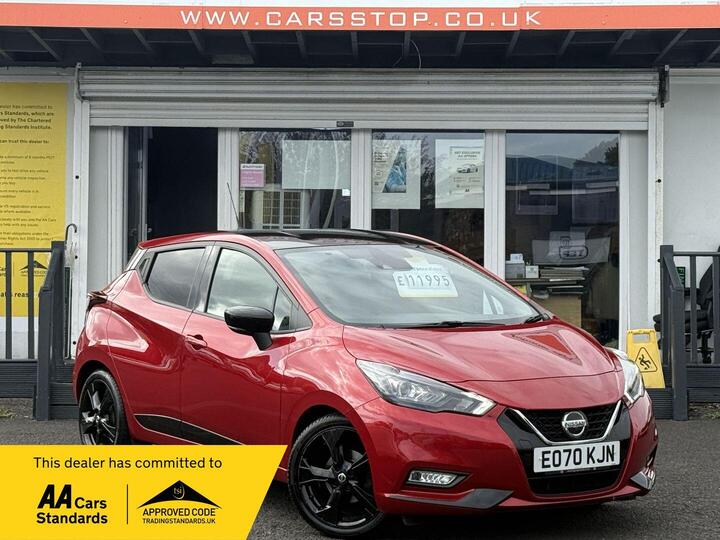 Nissan Micra 1.0 IG-T N-Sport XTRON Euro 6 (s/s) 5dr