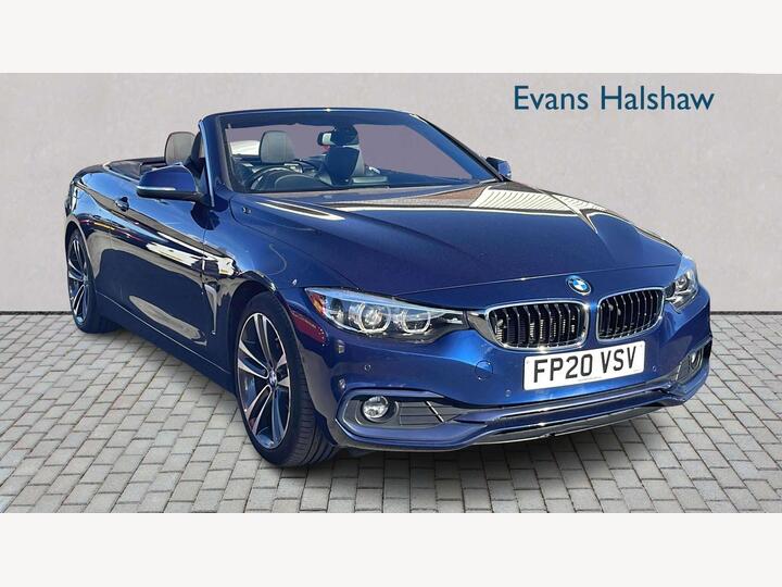 BMW 4 SERIES DIESEL CONVERTIBLE 2.0 420d Sport Euro 6 (s/s) 2dr
