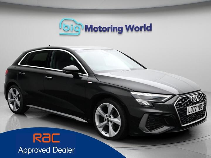 Audi A3 1.0 TFSI 30 S Line Sportback Euro 6 (s/s) 5dr