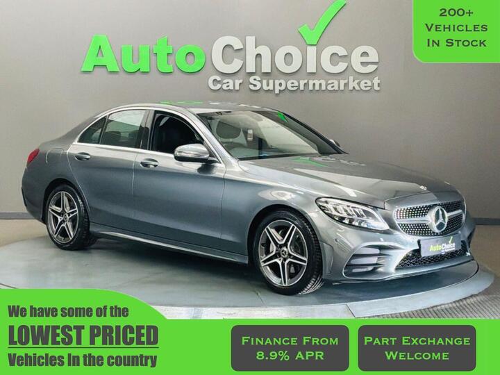 Mercedes-Benz C-CLASS 1.5 C200 MHEV EQ Boost AMG Line G-Tronic+ Euro 6 (s/s) 4dr