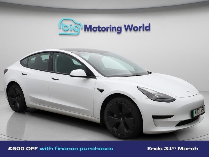 Tesla Model 3 Standard Range Plus Auto RWD 4dr
