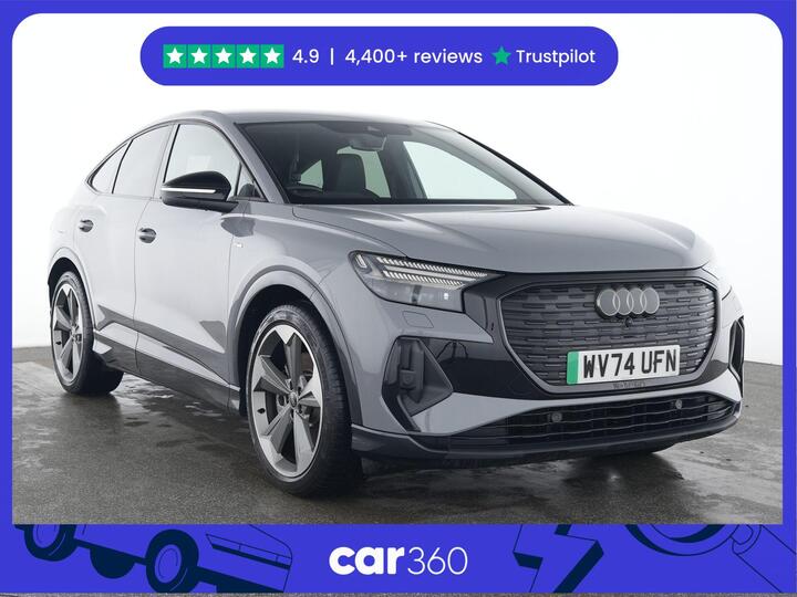 Audi Q4 E-tron 45 Black Edition Sportback Auto 5dr 82kWh