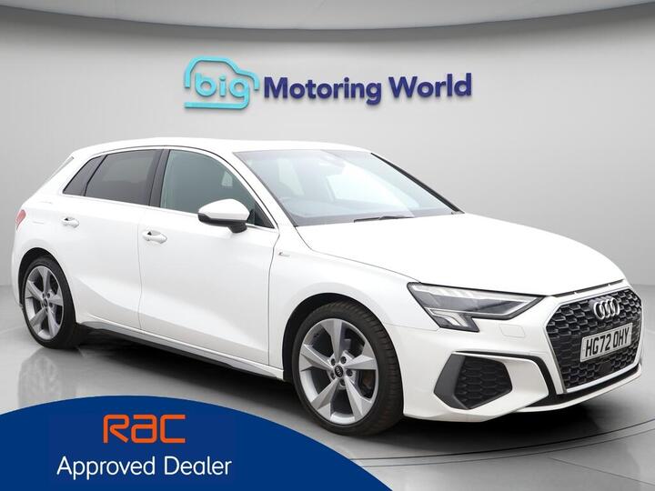 Audi A3 1.0 TFSI 30 S Line Sportback Euro 6 (s/s) 5dr