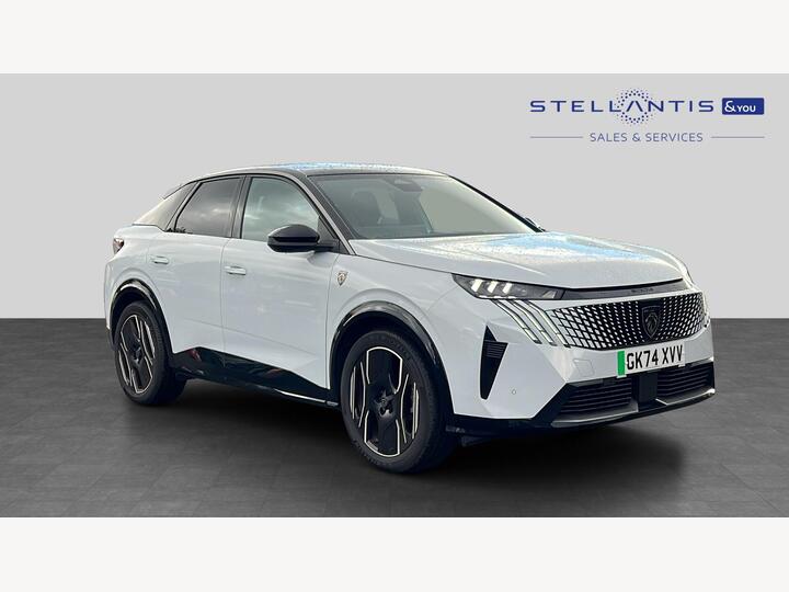 Peugeot E-3008 73kWh GT Auto 5dr (11kW Charger)