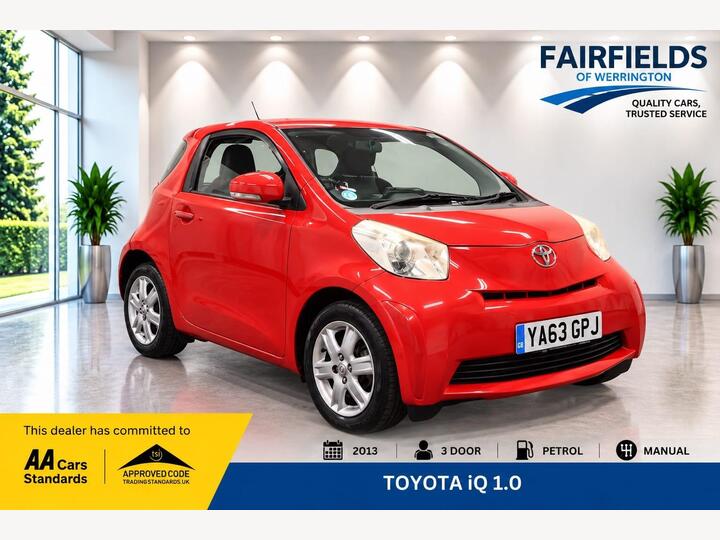Toyota IQ 1.0 VVT-i Euro 5 3dr