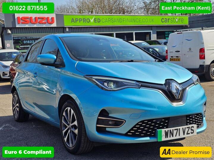 Renault ZOE R135 EV50 52kWh GT Line Auto 5dr (Rapid Charge)