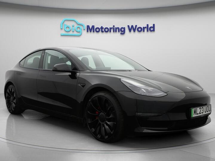 Tesla Model 3 (Dual Motor) Performance Auto 4WDE 4dr (Performance Upgrade)