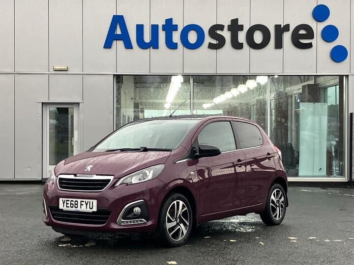 Peugeot 108 1.0 Allure Euro 6 5dr Peugeot 108 1.0 Allure Euro 6 5dr