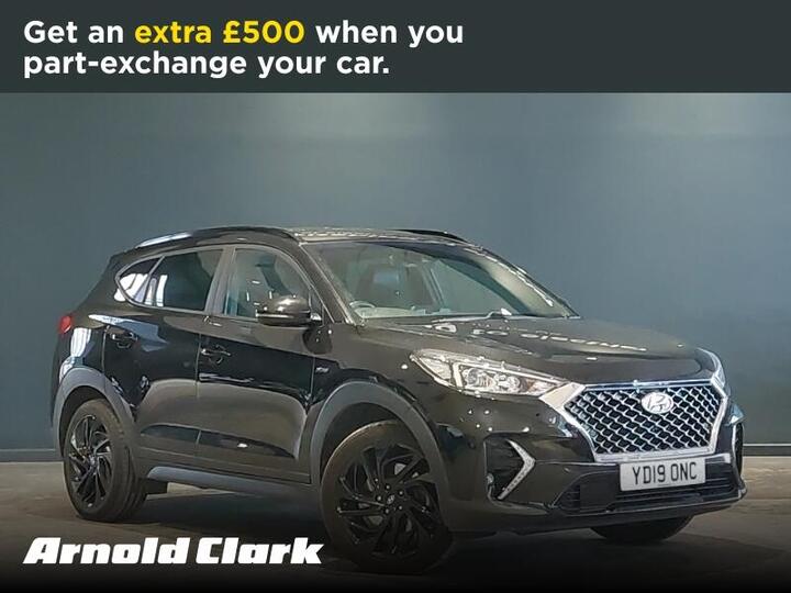 Hyundai TUCSON 1.6 T-GDi N Line DCT Euro 6 (s/s) 5dr Hyundai TUCSON 1.6 T-GDi N Line DCT Euro 6 (s/s) 5dr