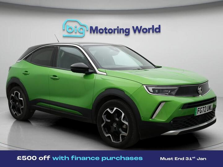 Vauxhall Mokka Electric 50kWh Ultimate Auto 5dr Vauxhall Mokka Electric 50kWh Ultimate Auto 5dr