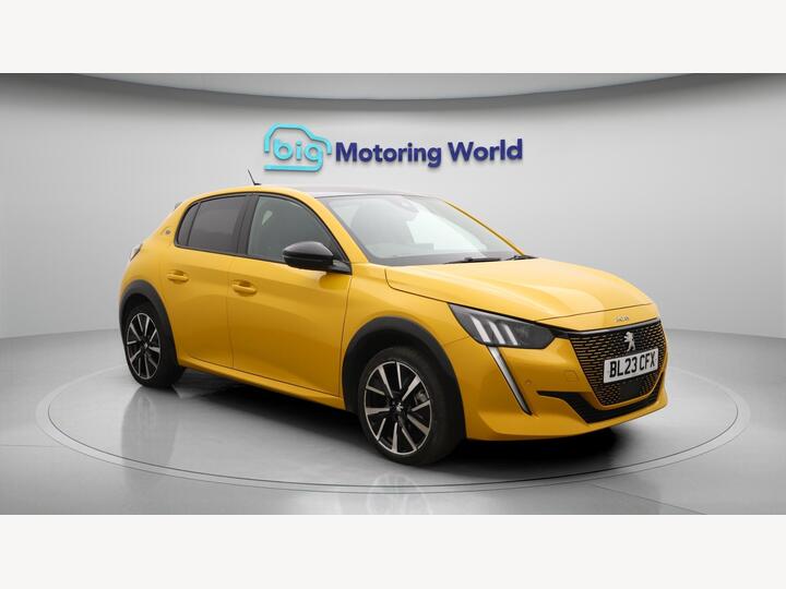 Peugeot E-208 50kWh GT Auto 5dr (7.4kW Charger)