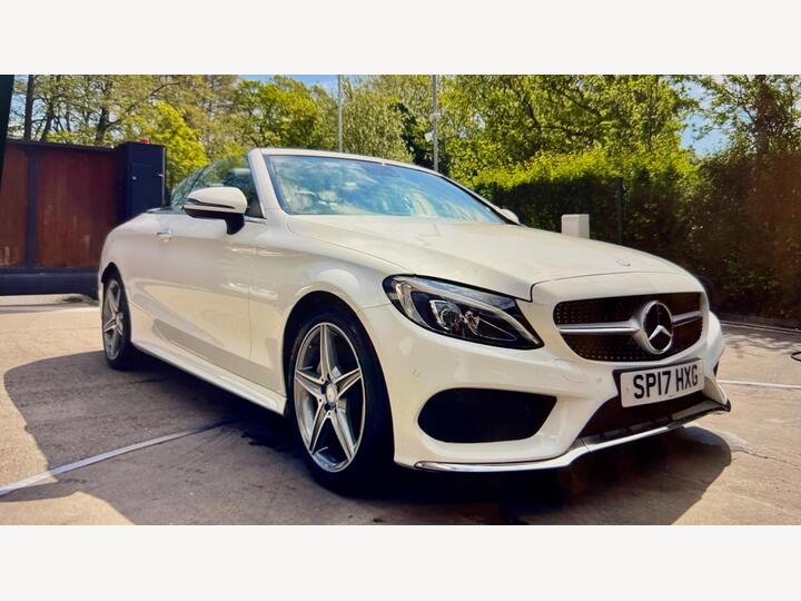 Mercedes-Benz C Class 2.1 C220d AMG Line (Premium Plus) Cabriolet G-Tronic+ Euro 6 (s/s) 2dr