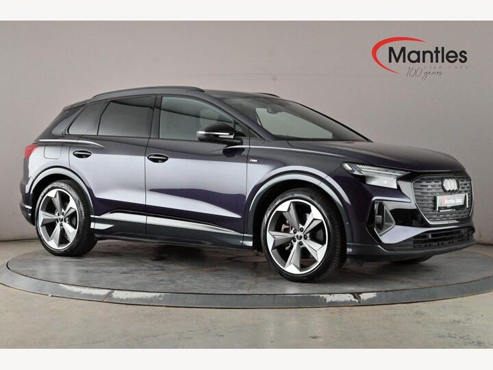 Audi Q4 E-tron 40 Black Edition Auto 5dr 82kWh