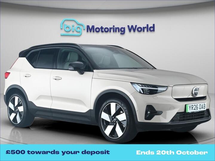 Volvo EX40 Single Motor Extended Range 82kWh Ultra Auto 5dr