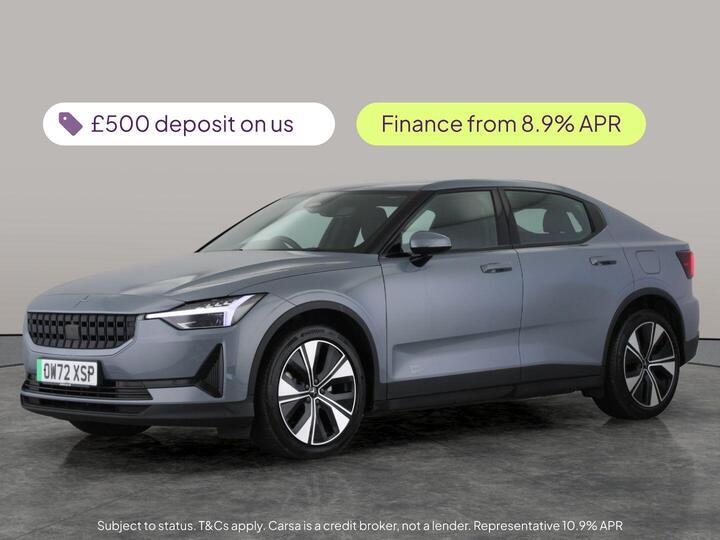 Polestar Polestar 2 Single Motor 69kWh Standard Range Fastback Auto FWD 5dr