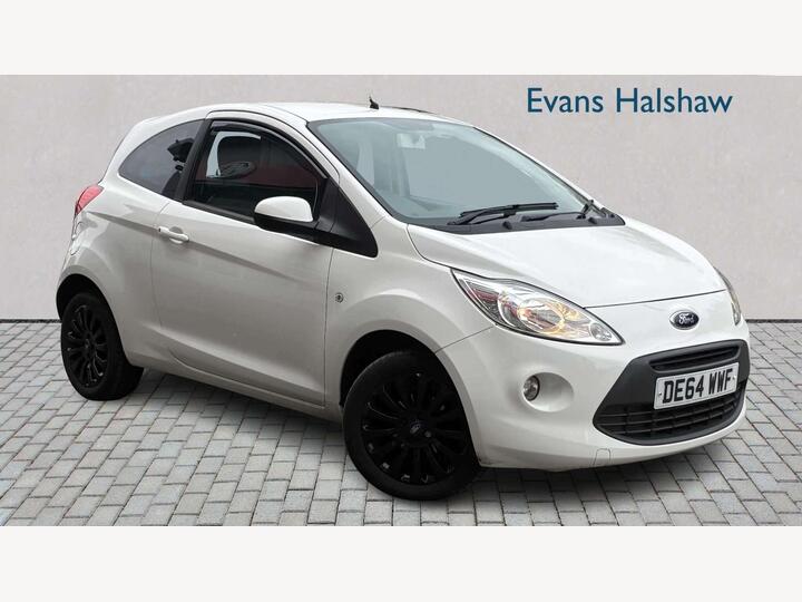 Ford KA 1.2 Zetec Hatchback 3dr Petrol Manual Euro 5 (s/s) (69 Ps)