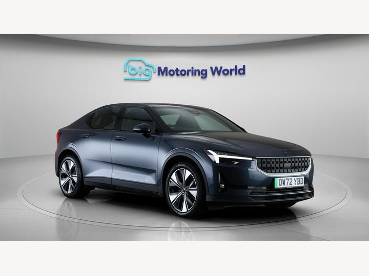Polestar Polestar 2 Single Motor 69kWh Standard Range Fastback Auto FWD 5dr Polestar Polestar 2 Single Motor 69kWh Standard Range Fastback Auto FWD 5dr