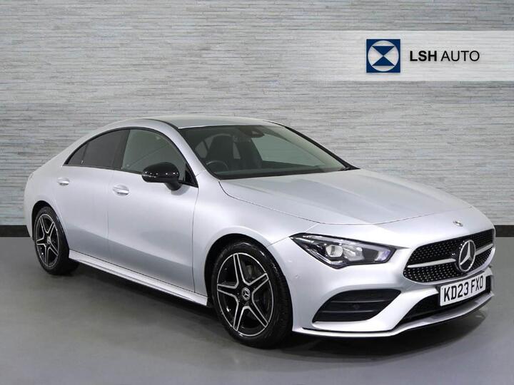 Mercedes-Benz CLA Class 1.3 CLA200 AMG Line (Executive) Coupe 7G-DCT Euro 6 (s/s) 4dr Mercedes-Benz CLA Class 1.3 CLA200 AMG Line (Executive) Coupe 7G-DCT Euro 6 (s/s) 4dr