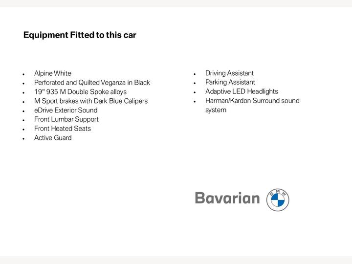 BMW I5 40 83.9kWh M Sport Auto EDrive 4dr (11kW Charger)