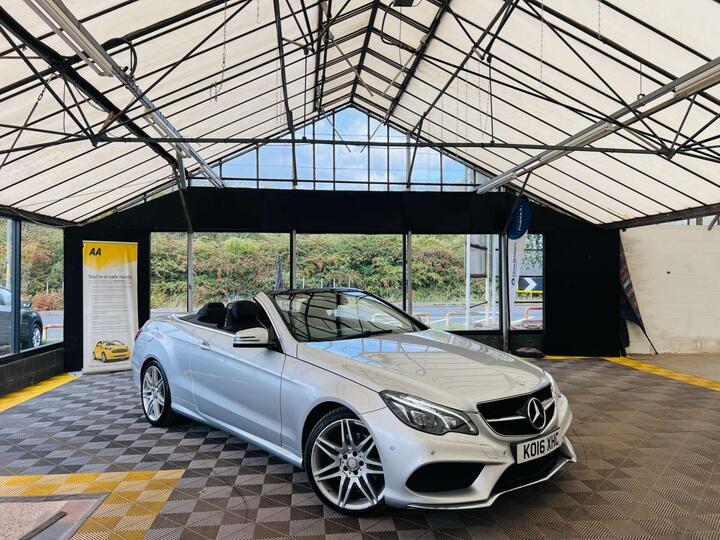 Mercedes-Benz E-CLASS 2.1 E220d AMG Line Edition Cabriolet G-Tronic+ Euro 6 (s/s) 2dr
