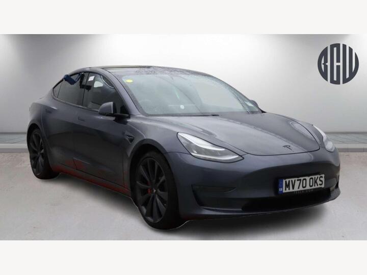 Tesla MODEL 3 (Dual Motor) Performance Auto 4WDE 4dr (Performance Upgrade)