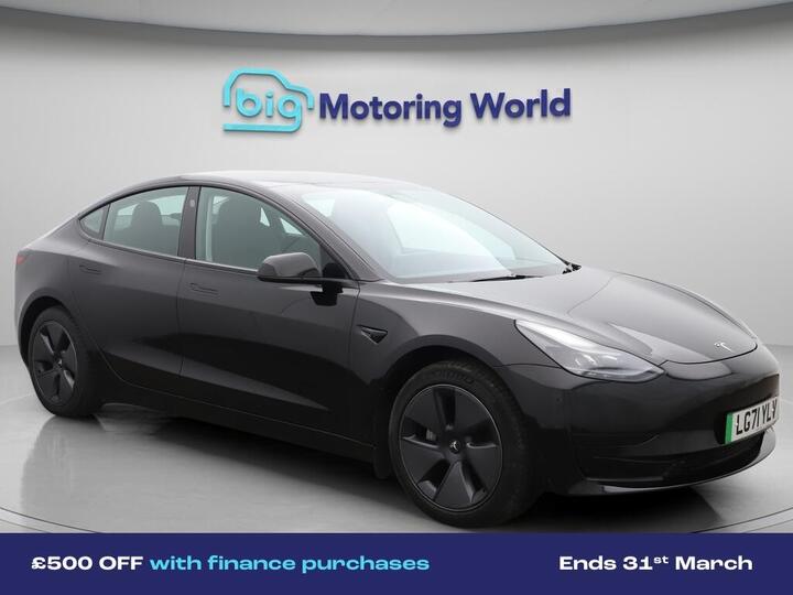 Tesla Model 3 Standard Range Plus Auto RWD 4dr