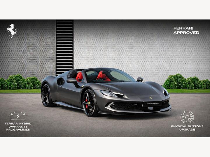Ferrari 296 GTS 3.0T V6 7.45kWh Spider F1 DCT Euro 6 (s/s) 2dr