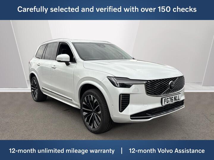 Volvo XC90 2.0 T8 18.8kWh Ultra Bright Auto 4WD Euro 6 (s/s) 5dr