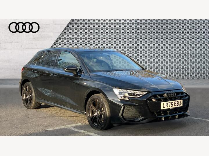 Audi A3 1.5 TFSIe Black Edition Sportback S Tronic Euro 6 (s/s) 5dr 17.9kWh