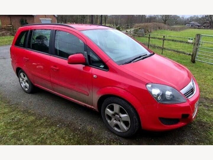 Vauxhall Zafira 1.6 16V Exclusiv Euro 5 5dr