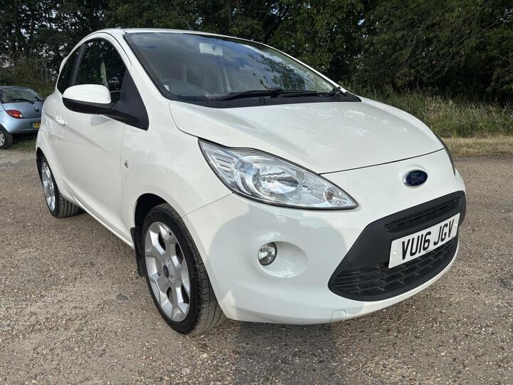 Ford KA 1.2 Zetec White Edition Euro 6 (s/s) 3dr