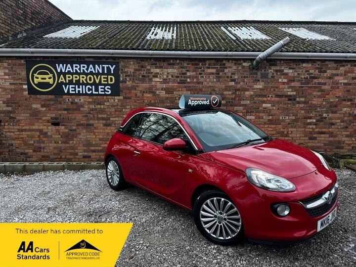Vauxhall ADAM 1.2i GLAM Euro 6 3dr
