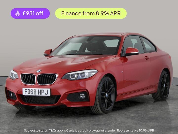 BMW 2 Series 2.0 220d M Sport Euro 6 (s/s) 2dr