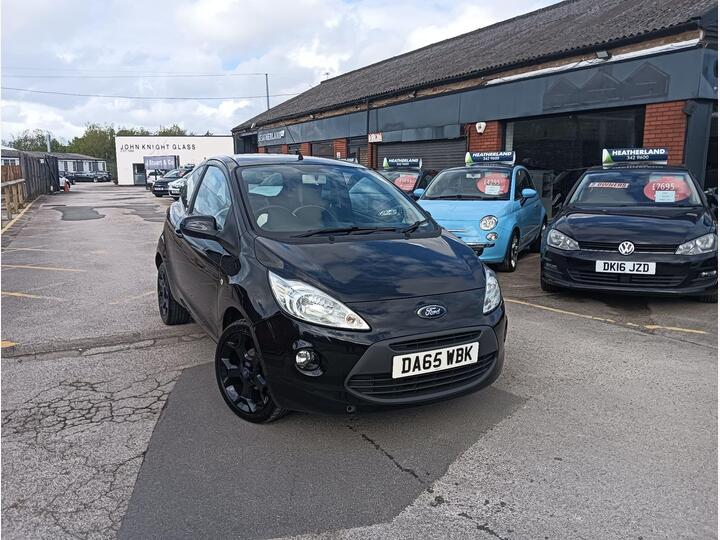 Ford Ka 1.2 Zetec Black Edition Euro 6 (s/s) 3dr