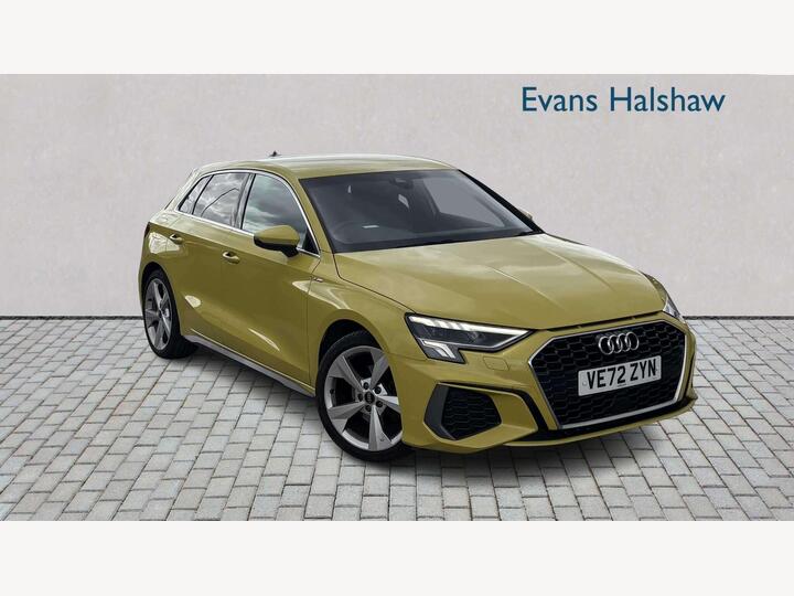 Audi A3 SPORTBACK 1.0 TFSI 30 S Line Sportback S Tronic Euro 6 (s/s) 5dr