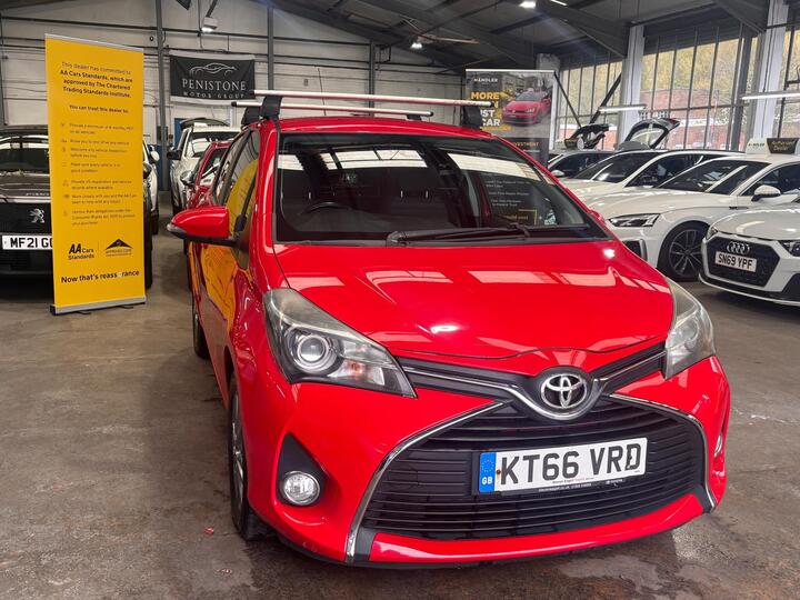 Toyota Yaris 1.33 Dual VVT-i Icon Euro 6 5dr (Safety Sense)