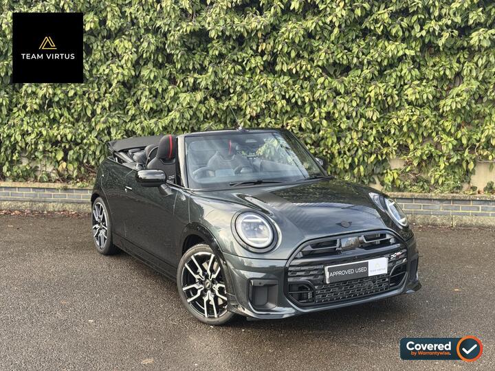 MINI Cooper Convertible 2.0 John Cooper Works Convertible 2dr Petrol Steptronic Euro 6 (s/s) (231 Ps)