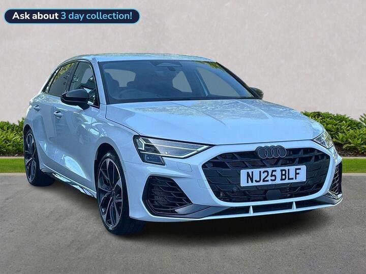 Audi A3 2.0 TFSI Black Edition Sportback S Tronic Quattro Euro 6 (s/s) 5dr