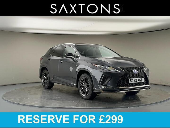Lexus RX 3.5 450h V6 F Sport E-CVT 4WD Euro 6 (s/s) 5dr