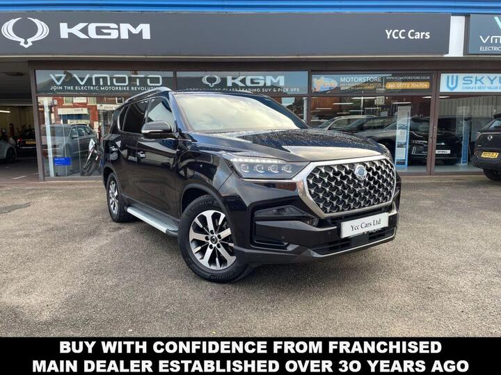 KGM REXTON 2.2D K30 T-Tronic 4WD Euro 6 5dr