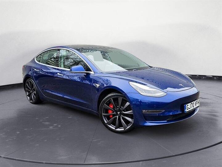 Tesla Model 3 (Dual Motor) Performance Auto 4WDE 4dr (Performance Upgrade)