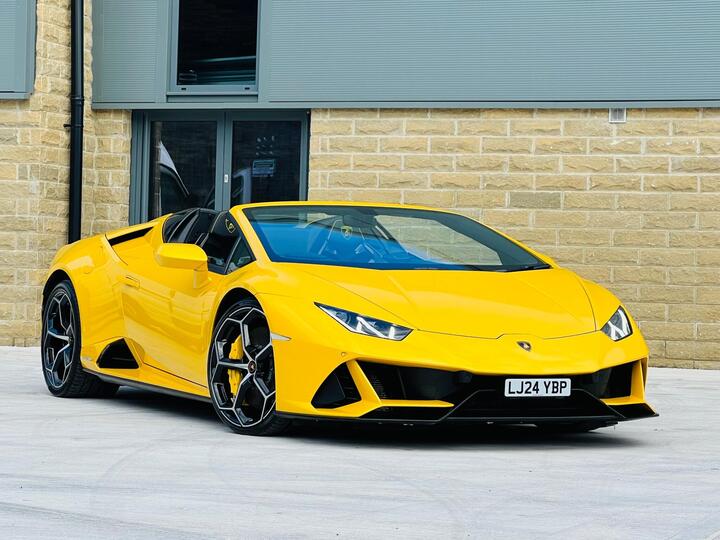 Lamborghini Huracan 5.2 V10 LP 640-4 EVO Spyder LDF 4WD Euro 6 (s/s) 2dr Lamborghini Huracan 5.2 V10 LP 640-4 EVO Spyder LDF 4WD Euro 6 (s/s) 2dr