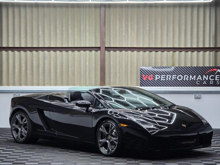 Lamborghini Gallardo 5.0 V10 Spyder EGear 4WD Euro 4 2dr