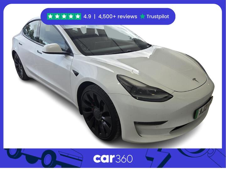 Tesla Model 3 (Dual Motor) Performance Auto 4WDE 4dr (Performance Upgrade)