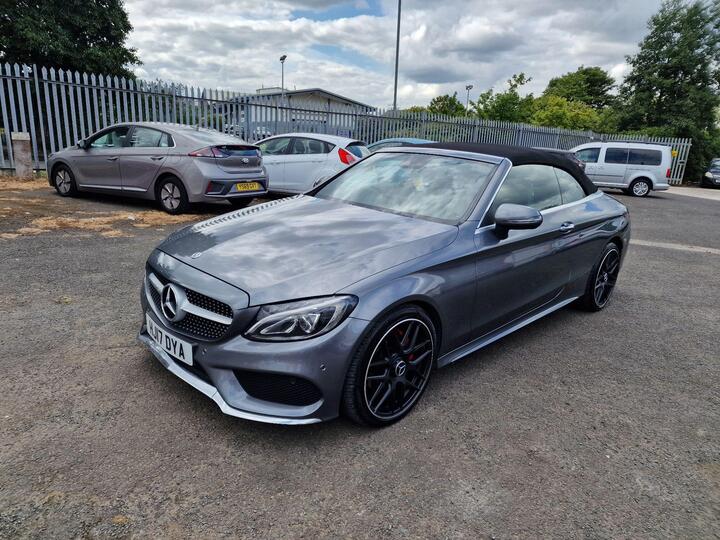 Mercedes-Benz C Class 2.0 C200 AMG Line Cabriolet G-Tronic+ Euro 6 (s/s) 2dr