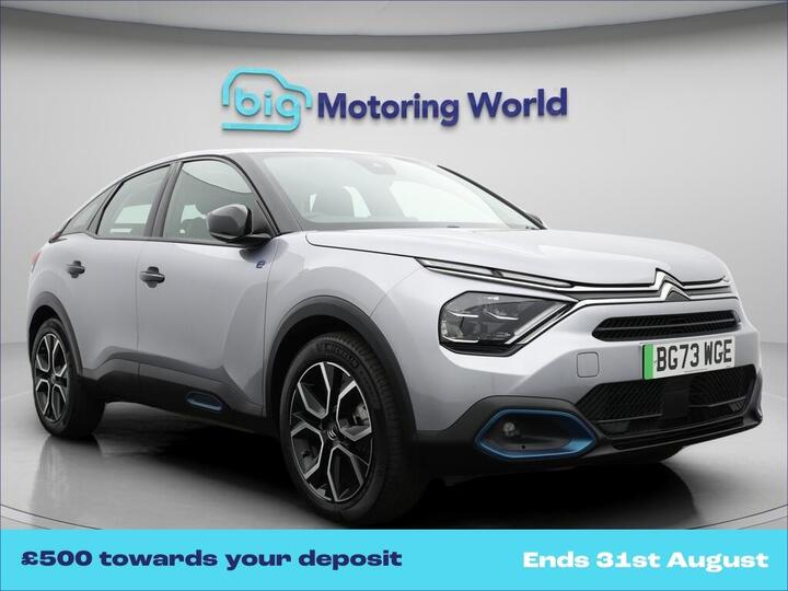 Citroen E-C4 50kWh Sense Auto 5dr (7.4kW Charger)