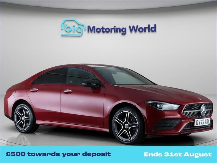 Mercedes-Benz CLA 1.3 CLA250e 15.6kWh AMG Line (Premium) Coupe 8G-DCT Euro 6 (s/s) 4dr